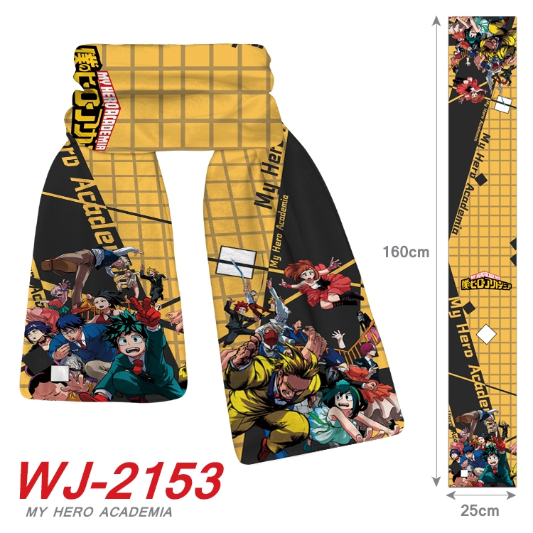 My Hero Academia Anime plush impression scarf  WJ-2153