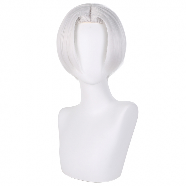 Tokyo Revengers Mikey silver short hair cos wig 521K