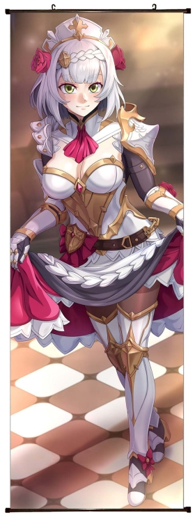 Genshin Impact  Anime  Plastic pole cloth painting Wall Scroll 60X170CM   Y1-215