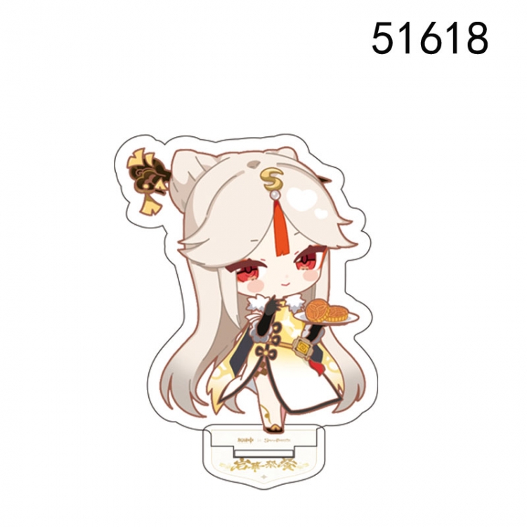 Genshin Impact  Anime character acrylic Standing Plates  Keychain 10CM 51618