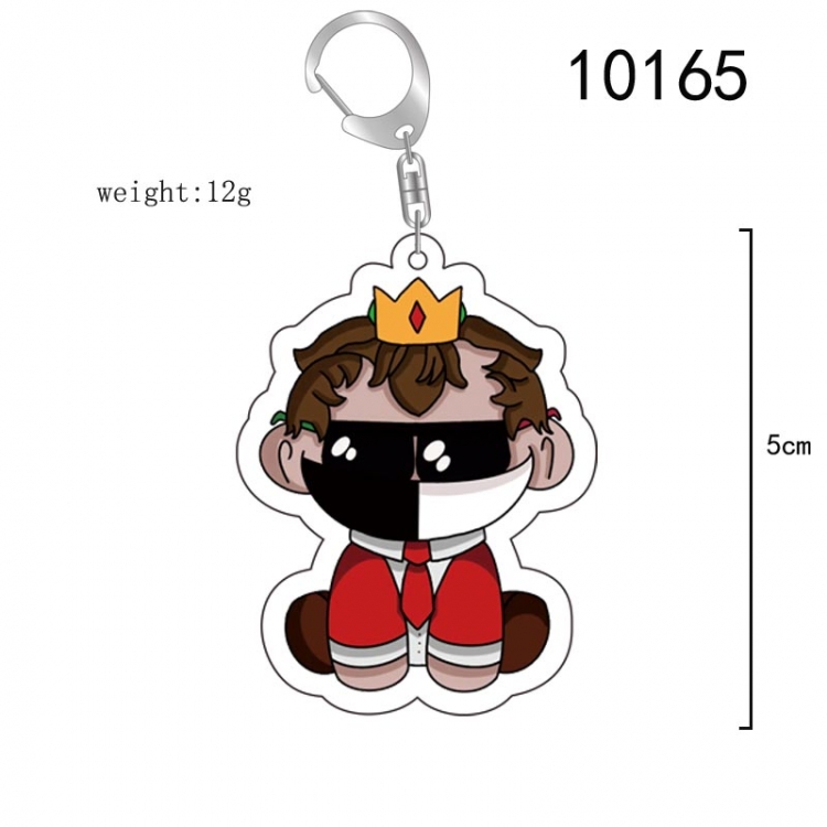 Ranboo Sit  Anime acrylic Key Chain  price for 5 pcs 10165