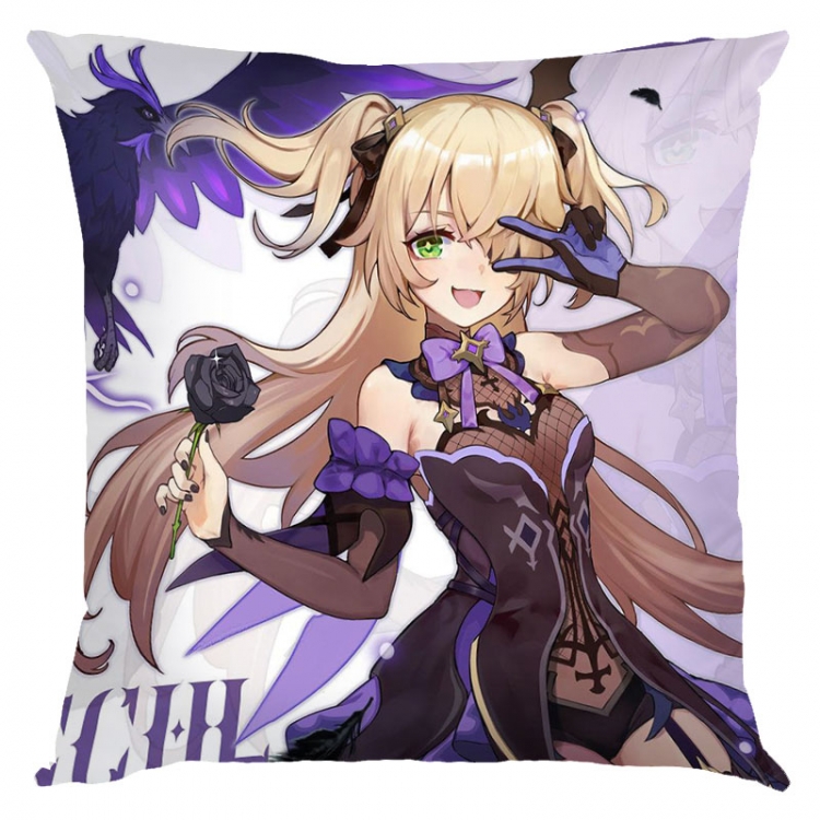 Genshin Impact  Anime square full-color pillow cushion 45X45CM NO FILLING  Y1-152