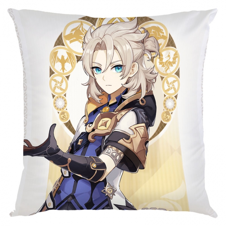 Genshin Impact  Anime square full-color pillow cushion 45X45CM NO FILLING  Y1-116
