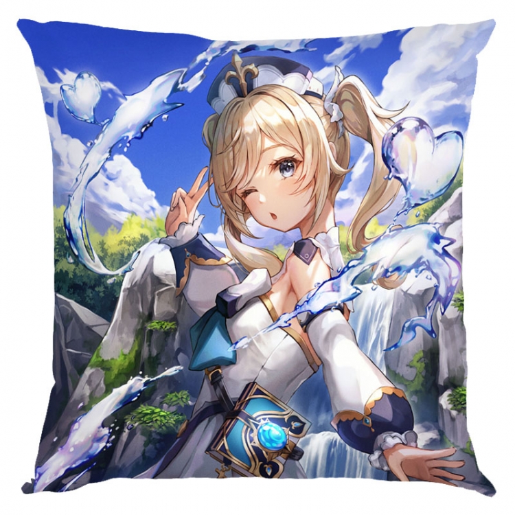 Genshin Impact  Anime square full-color pillow cushion 45X45CM NO FILLING  Y1-124