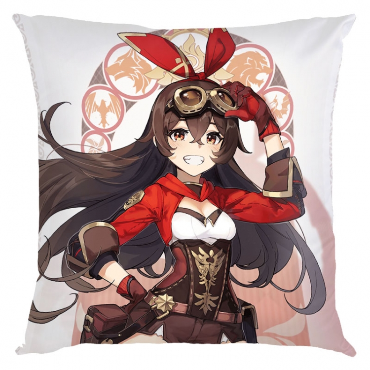 Genshin Impact  Anime square full-color pillow cushion 45X45CM NO FILLING  Y1-113