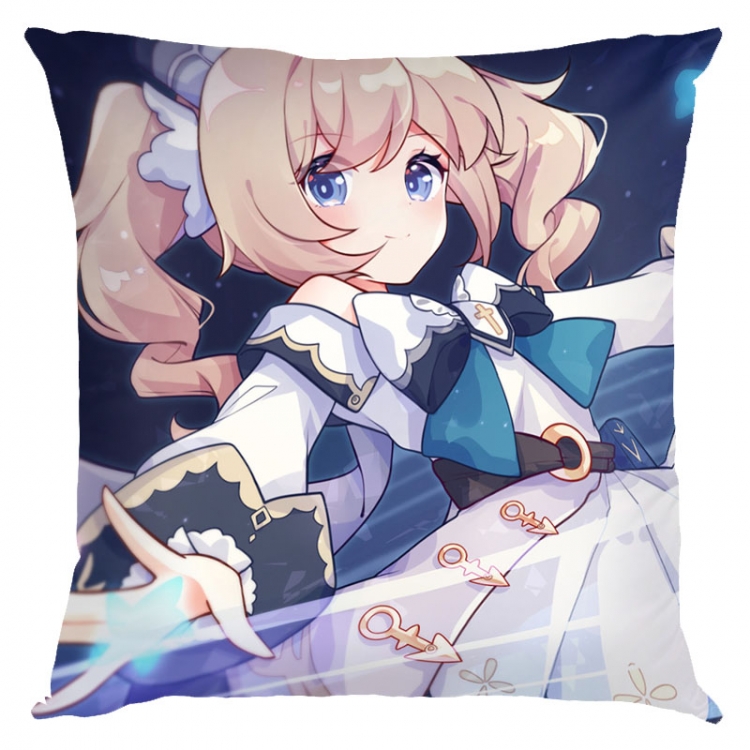 Genshin Impact  Anime square full-color pillow cushion 45X45CM NO FILLING Y1-123