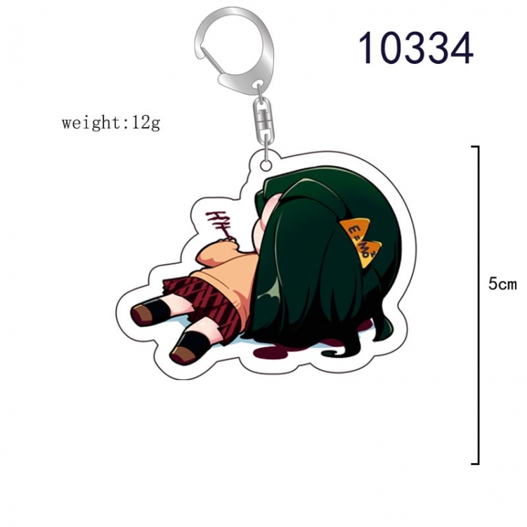 Komi Can't Communicate Anime acrylic Key Chain  price for 5 pcs 10334
