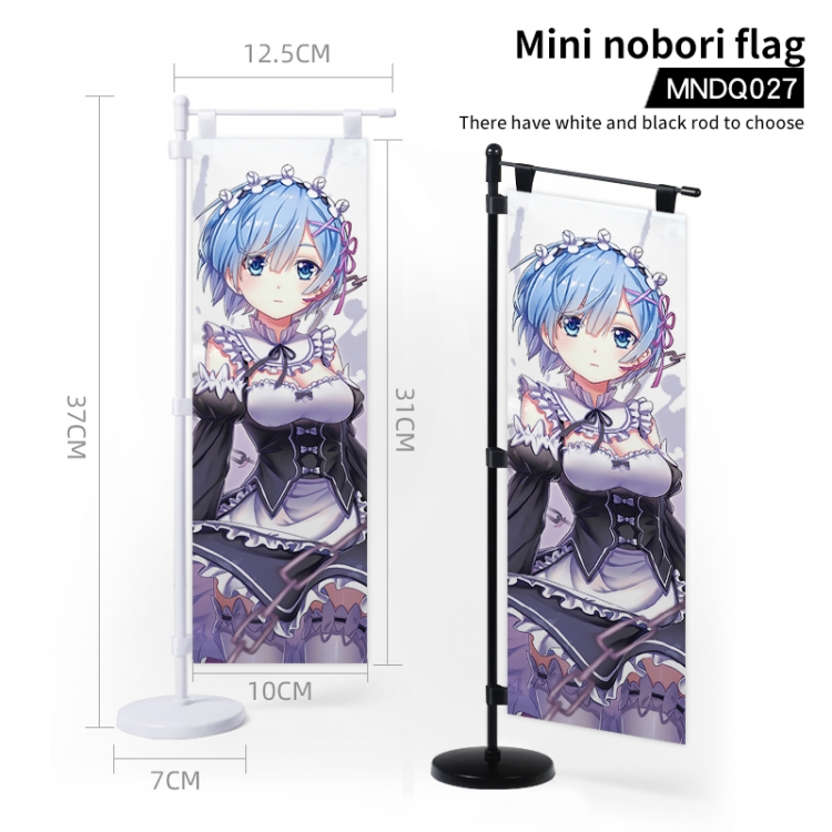 Re:Zero kara Hajimeru Isekai Seikatsu  Animation Mini nobori Flag (support custom picture) MNDQ027