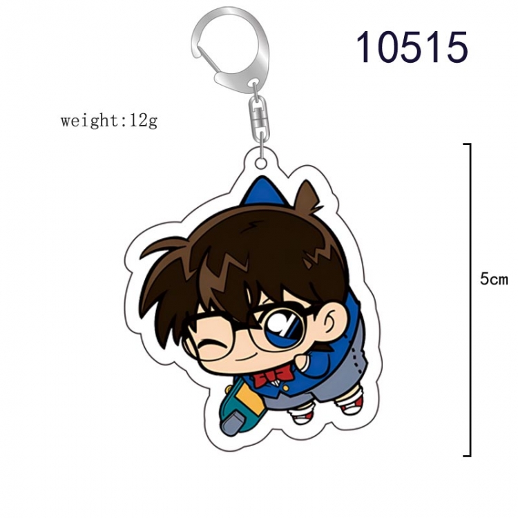 Detective conan Anime acrylic Key Chain  price for 5 pcs 10515