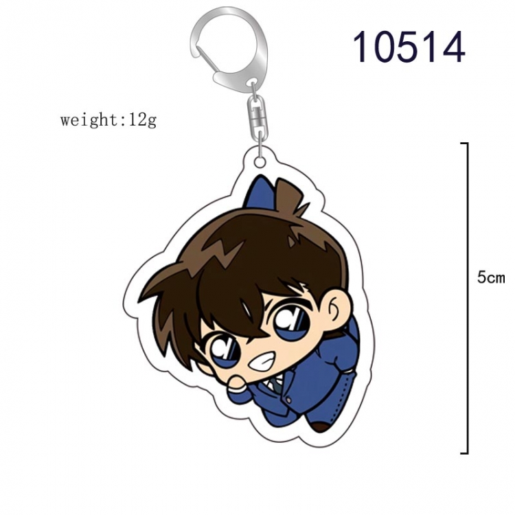 Detective conan Anime acrylic Key Chain  price for 5 pcs 10514
