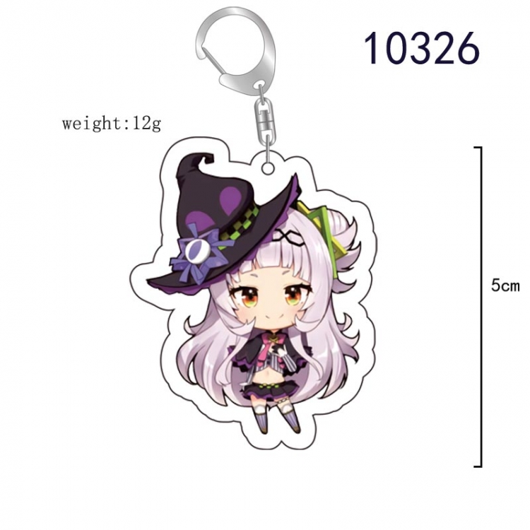 Virtual YouTuber Anime acrylic Key Chain price for 5 pcs 10326