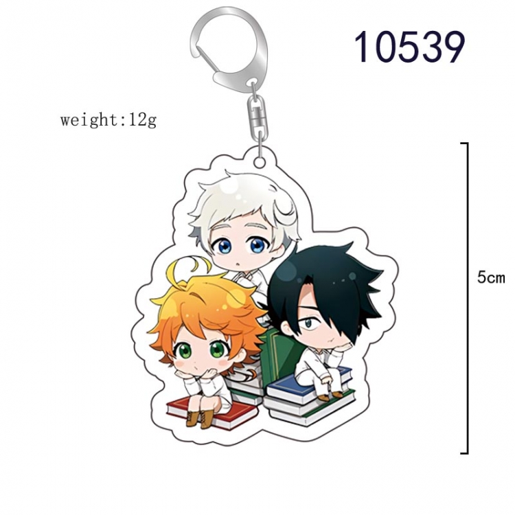 The Promised Neverla Anime acrylic Key Chain price for 5 pcs  10539