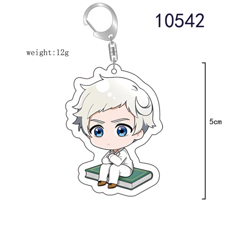 The Promised Neverla Anime acrylic Key Chain price for 5 pcs  10542