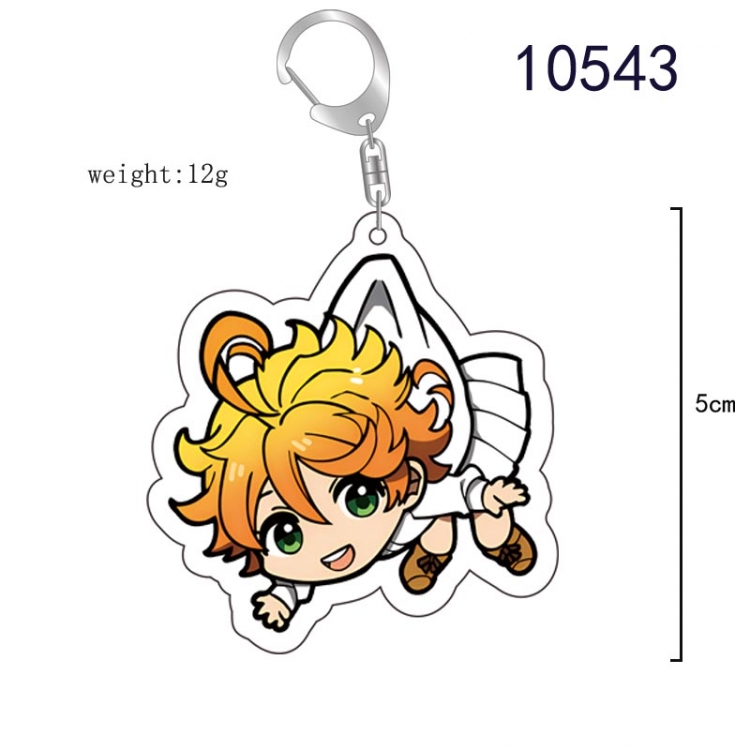 The Promised Neverla Anime acrylic Key Chain price for 5 pcs  10543