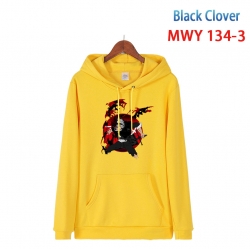 Black clover Cartoon hooded pa...
