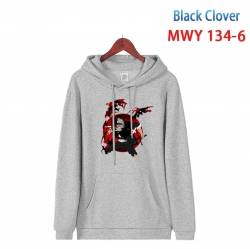 Black clover Cartoon hooded pa...