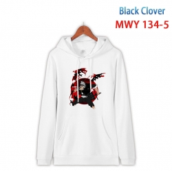 Black clover Cartoon hooded pa...