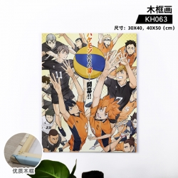 Haikyuu!! Anime wooden frame p...