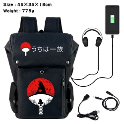 Naruto Flip Data USB Backpack ...