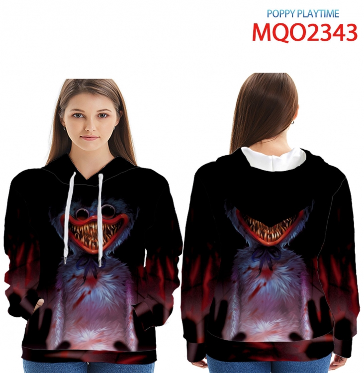 poppy playtime Full Color Patch pocket Sweatshirt Hoodie from XXS to 4XL  MQO-2343