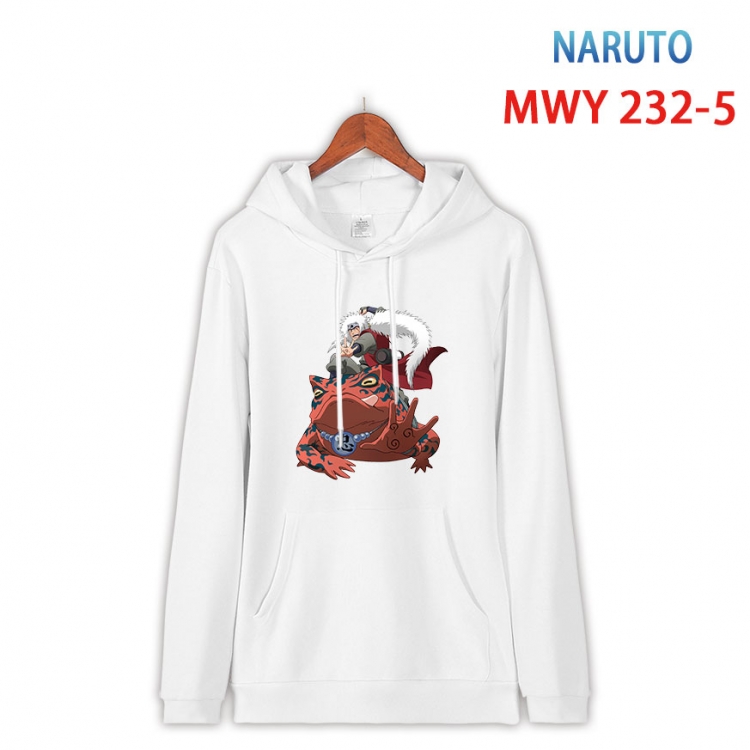 Naruto Long sleeve hooded patch pocket cotton sweatshirt from S to 4XL  MWY-232-5