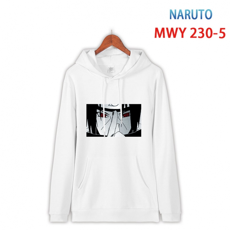 Naruto Long sleeve hooded patch pocket cotton sweatshirt from S to 4XL  MWY-230-5
