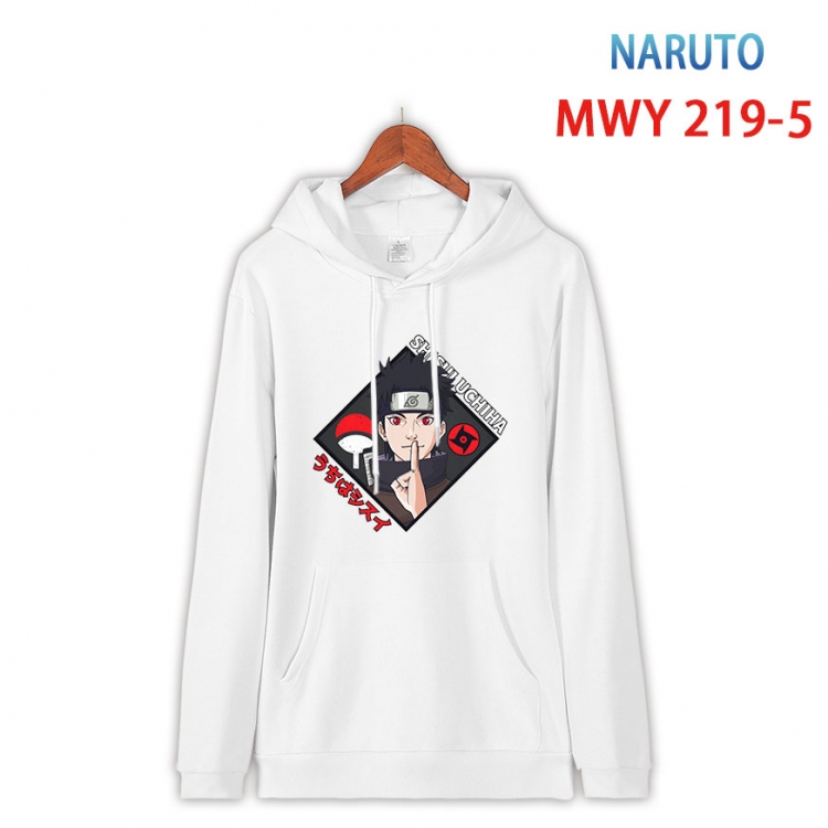 Naruto Long sleeve hooded patch pocket cotton sweatshirt from S to 4XL  MWY-219-5