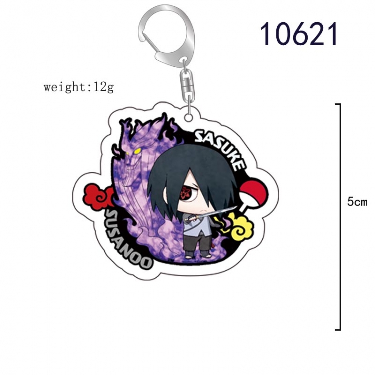 Naruto Anime acrylic Key Chain  price for 5 pcs  10621