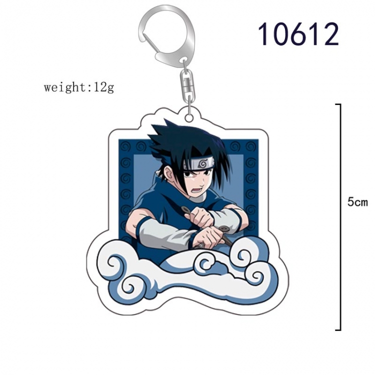 Naruto Anime acrylic Key Chain  price for 5 pcs  10612