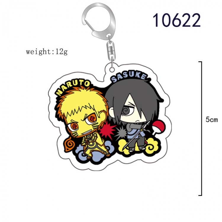 Naruto Anime acrylic Key Chain  price for 5 pcs 10622