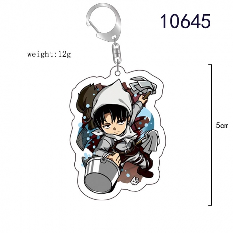 Shingeki no Kyojin Anime acrylic Key Chain  price for 5 pcs  10645
