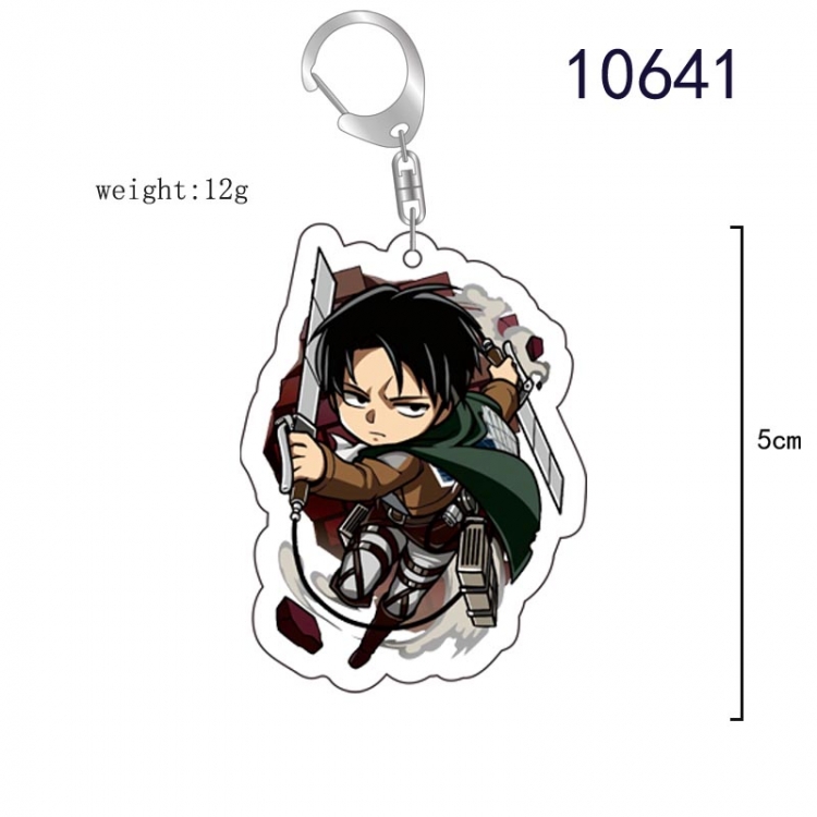 Shingeki no Kyojin Anime acrylic Key Chain  price for 5 pcs  10641