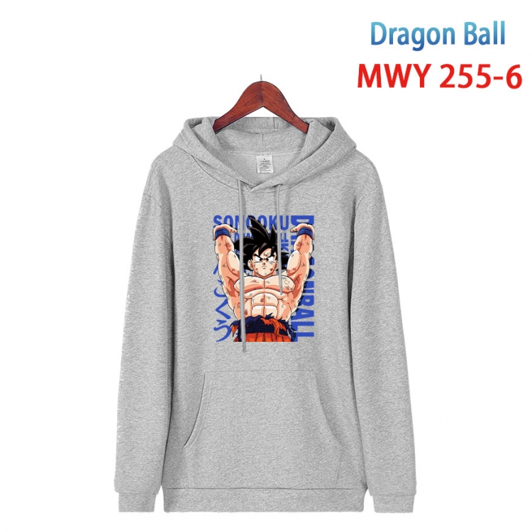 DRAGON BALL  Cotton Hooded Patch Pocket Sweatshirt from S to 4XL  MWY-255-6