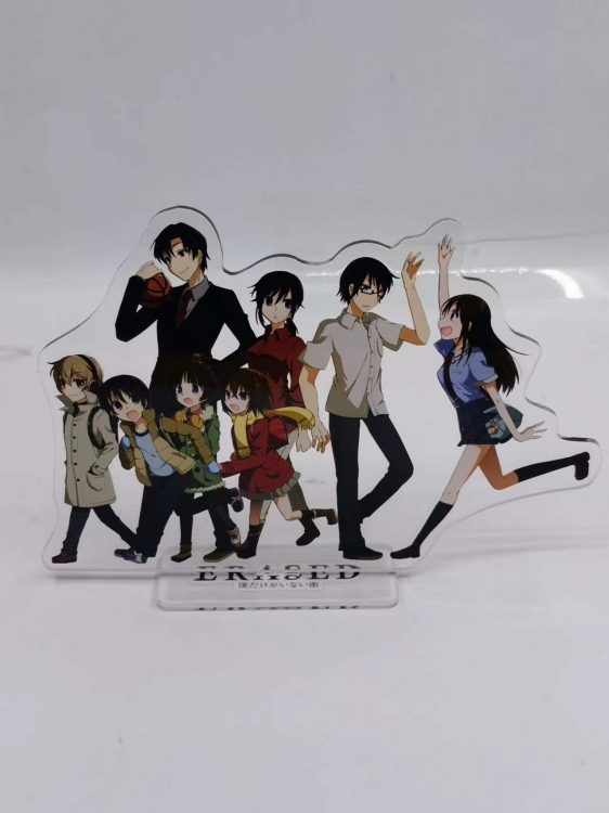 only city where i don't exist Anime Laser Acrylic Humanoid  keychain Standing Plates