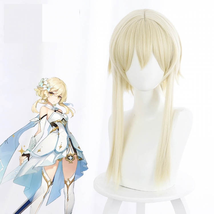 Genshin Impact Long sideburns upturned short hair cos wig 503E