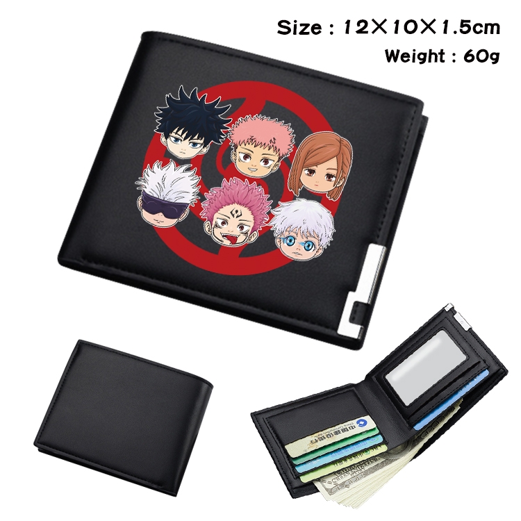 Jujutsu Kaisen Anime color book two-fold wallet 12x10x1.5cm  