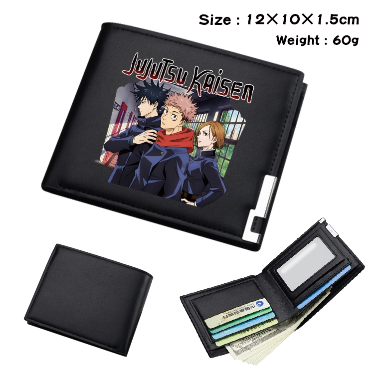 Jujutsu Kaisen Anime color book two-fold wallet 12x10x1.5cm  