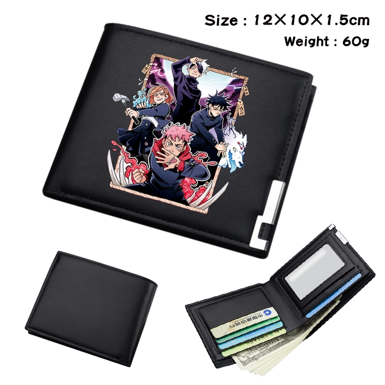 Jujutsu Kaisen Anime color book two-fold wallet 12x10x1.5cm  