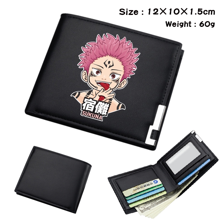 Jujutsu Kaisen Anime color book two-fold wallet 12x10x1.5cm  