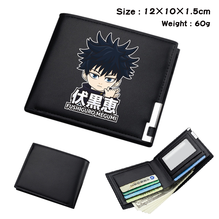 Jujutsu Kaisen Anime color book two-fold wallet 12x10x1.5cm  
