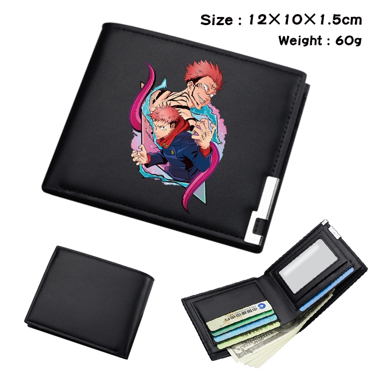 Jujutsu Kaisen Anime color book two-fold wallet 12x10x1.5cm  