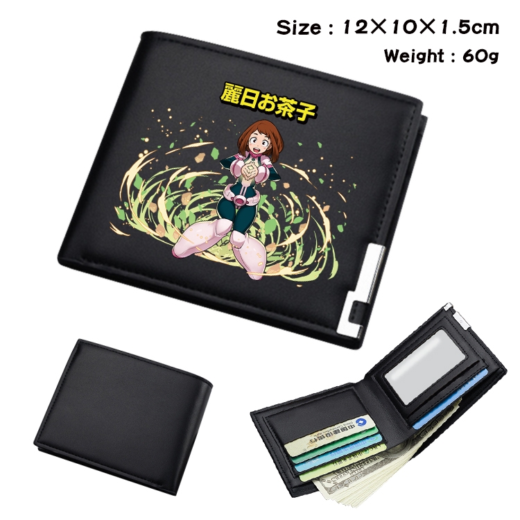 My Hero Academia Anime color book two-fold wallet 12x10x1.5cm  