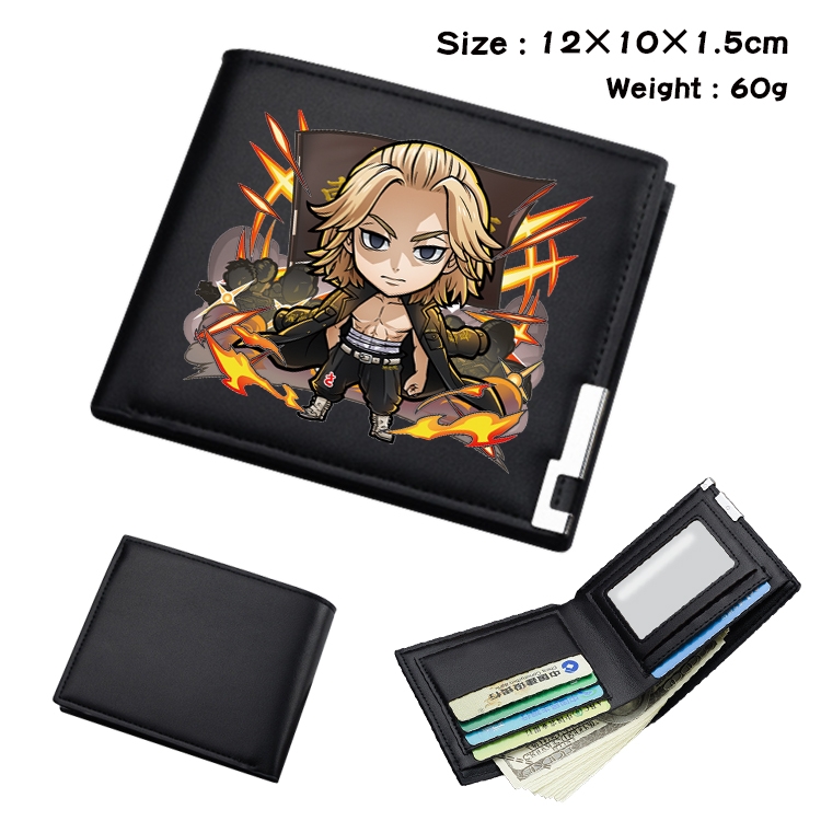 Tokyo Revengers Anime color book two-fold wallet 12x10x1.5cm  