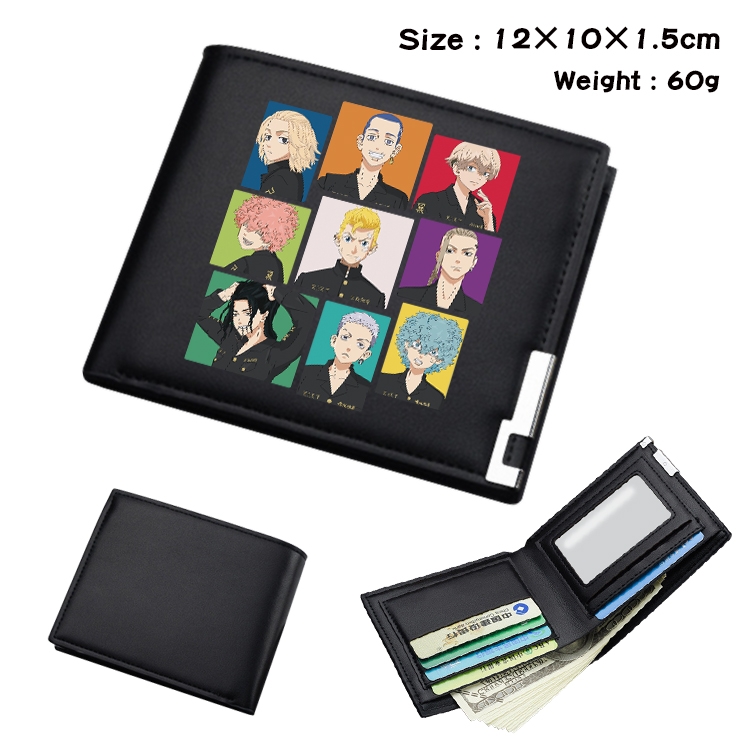 Tokyo Revengers Anime color book two-fold wallet 12x10x1.5cm  