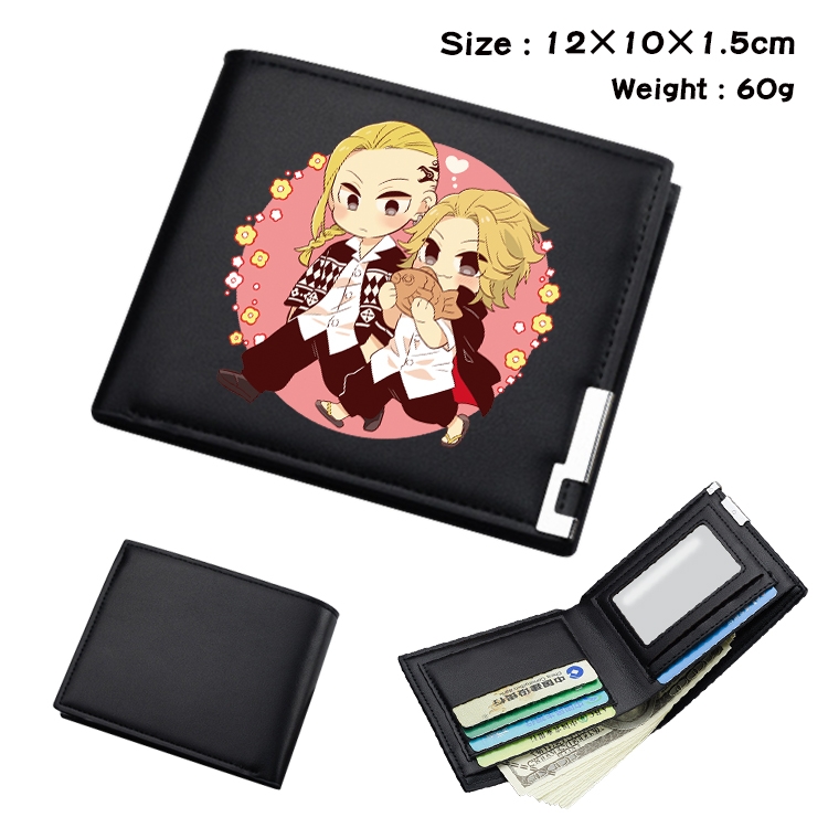Tokyo Revengers Anime color book two-fold wallet 12x10x1.5cm  