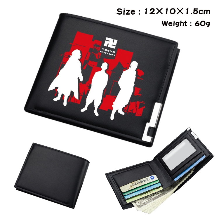 Tokyo Revengers Anime color book two-fold wallet 12x10x1.5cm  