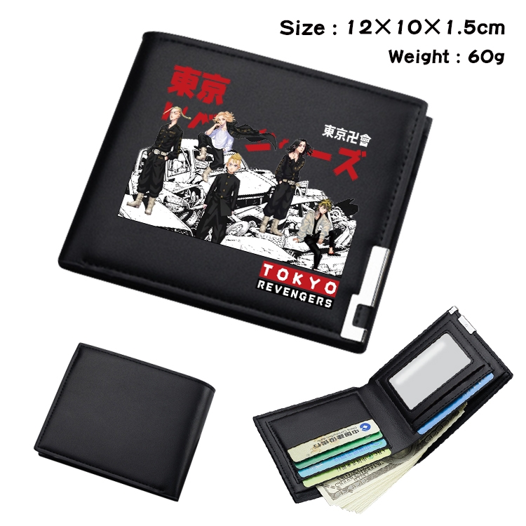 Tokyo Revengers Anime color book two-fold wallet 12x10x1.5cm  
