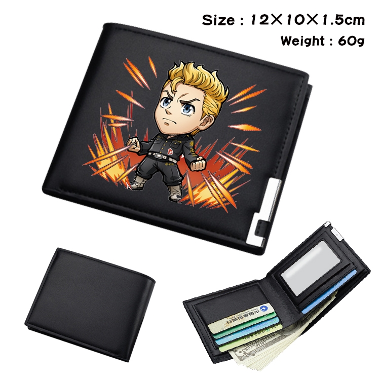 Tokyo Revengers Anime color book two-fold wallet 12x10x1.5cm  