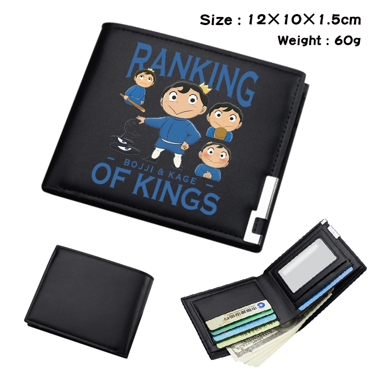Kings Ranking Anime color book two-fold wallet 12x10x1.5cm  