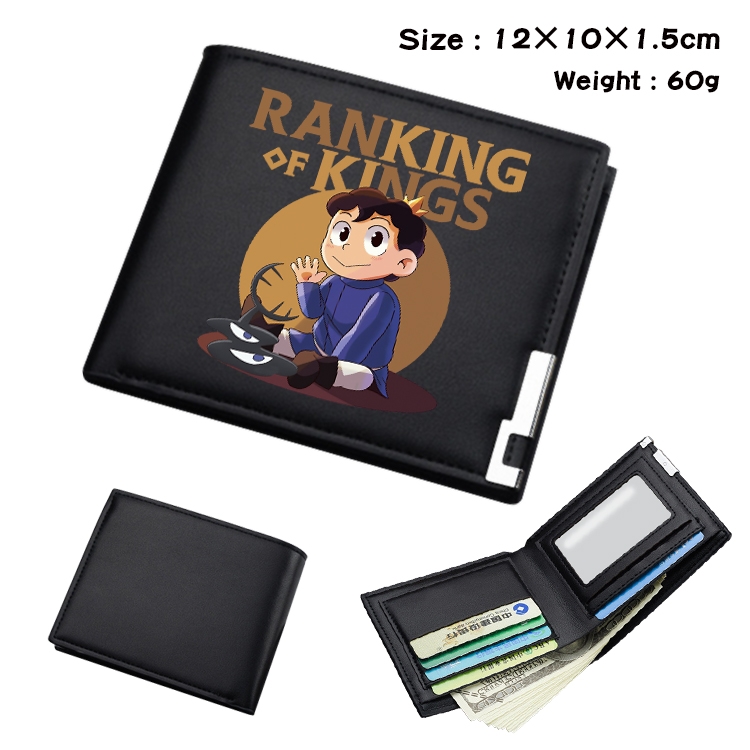 Kings Ranking Anime color book two-fold wallet 12x10x1.5cm  